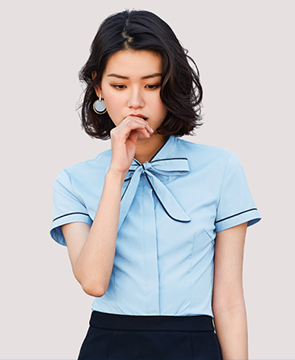女士短袖衬衫